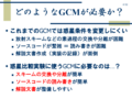 �ɤΤ褦��GCM��ɬ�פ���