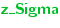 {\cmssbx\textcolor{PineGreen}{z\_Sigma}}