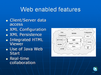 Web enabled features