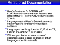 Refactored Documentation