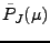 $\tilde{P}_J(\mu)$