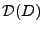 $\displaystyle {\cal D}(D)$