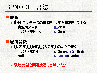  SPMODEL ˡ