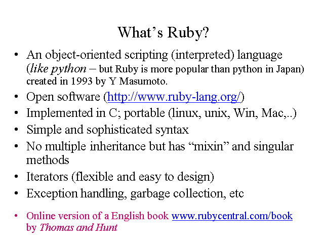 What��s Ruby?