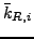 $\bar{k}_{R,i}$