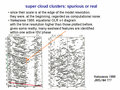  super cloud clusters: spurious or real