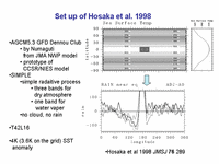  Set up to Hosaka etal. 1998
