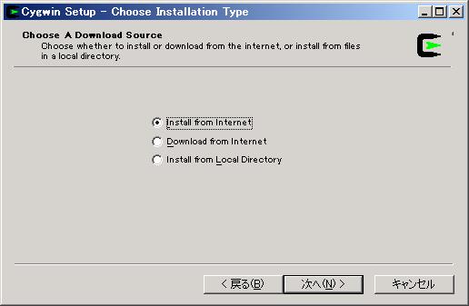 Choose Installation Type